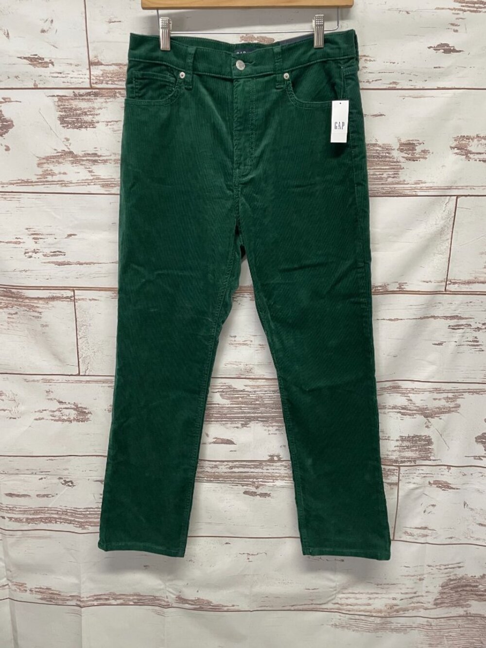 Gap 90's straight leg high rise corduroy jean style pants
